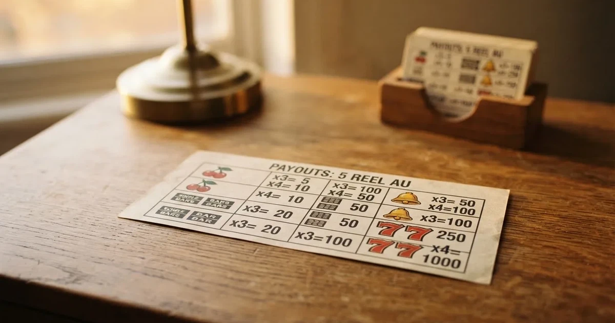 7 reel slots Australia: what the format is and why none are legal